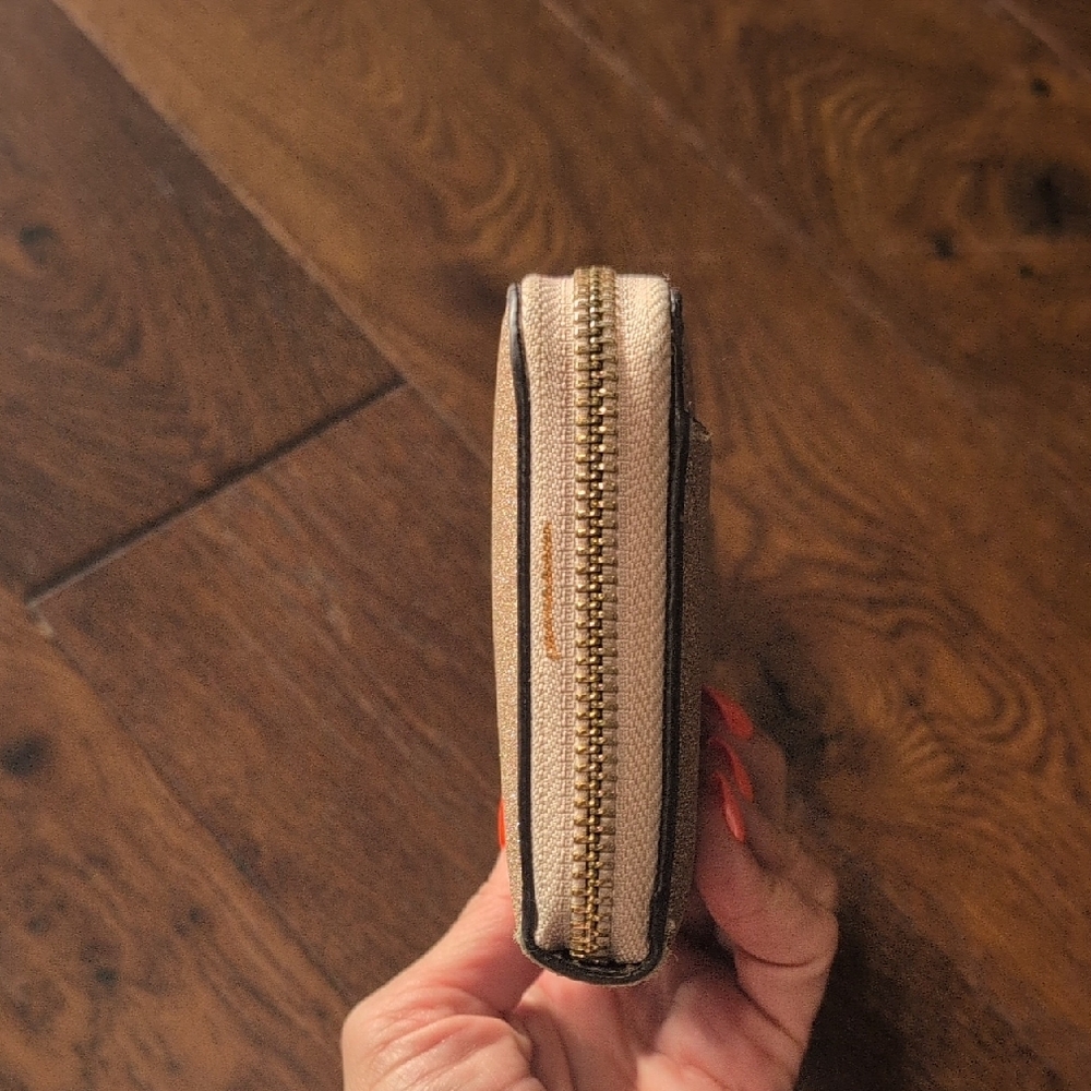 Kate Spade Gold Glitter Wallet - Picture 5 of 6